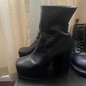 Abound platforms, got them at Nordstrom Rack I fell both times i wore them